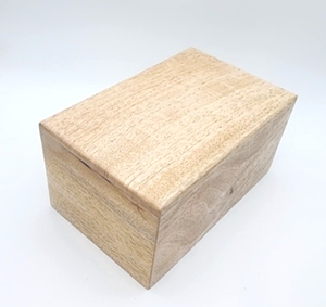 Pet Memorial Mango Wood Urn