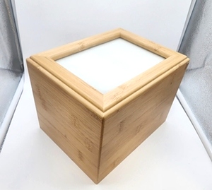 Pet Memorial Bamboo Picture Urn