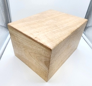 Pet Memorial Mango Wood Urn