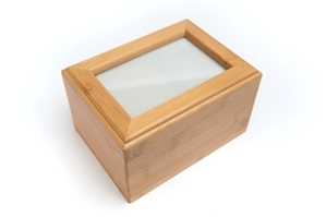 Bamboo Picture Urn