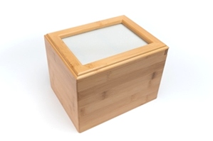 Pet Memorial Bamboo Picture Urn